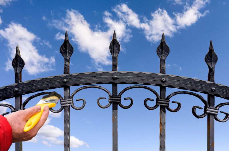 Wrought Iron Painting