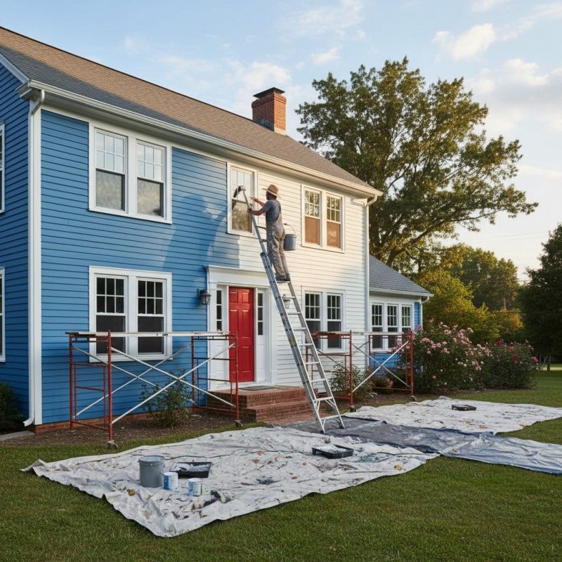 House Limewashing in Arvada, CO